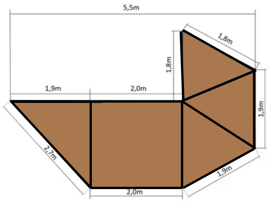 Beach2Bush XL 270' Awning with Zippered RTT Entry