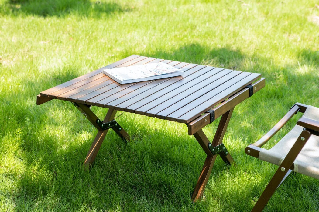 62cm Foldable Bamboo Outdoor Camping Table