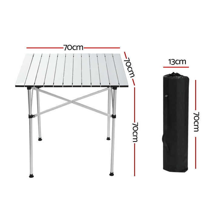 Camping Table 70CM Roll Up