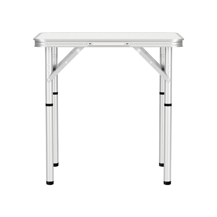 Weisshorn Folding Camping Table 60CM Adjustable Portable Outdoor Picnic Desk