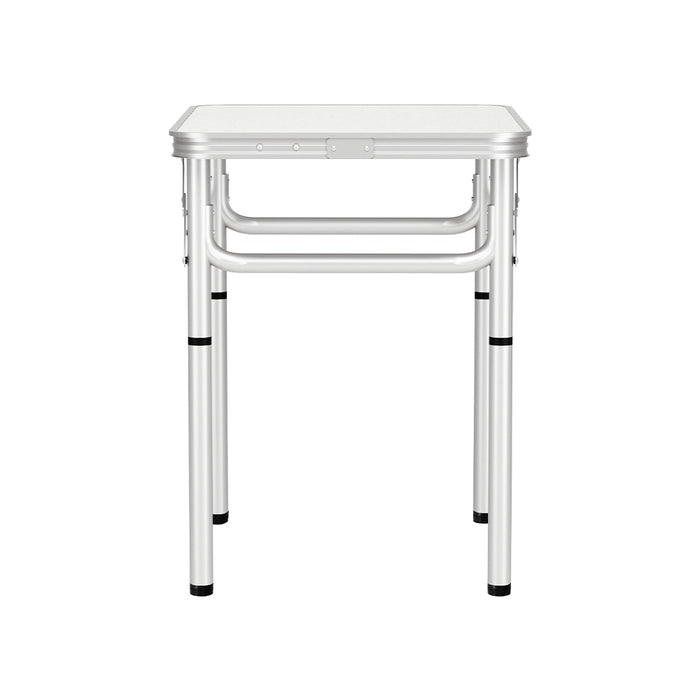 Weisshorn Folding Camping Table 60CM Adjustable Portable Outdoor Picnic Desk