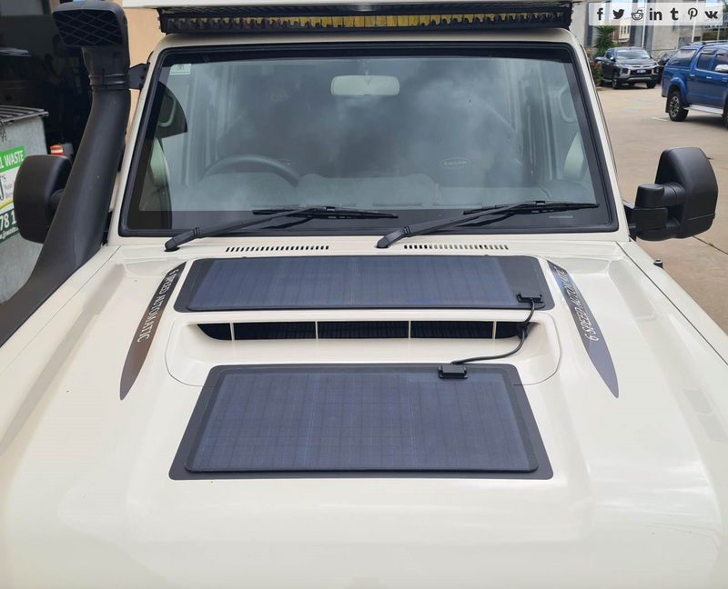 Load image into Gallery viewer, Vehicle Solar Solutions - Toyota Landcruiser 70 Series
