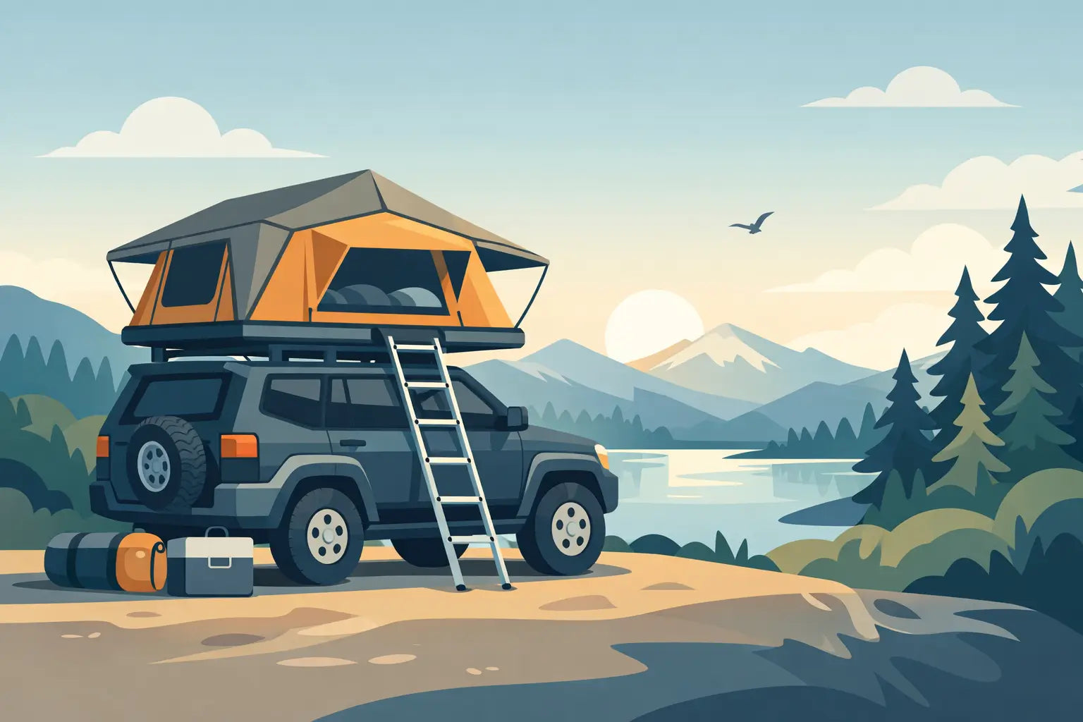 What Are the Benefits of a Roof Top Tent?