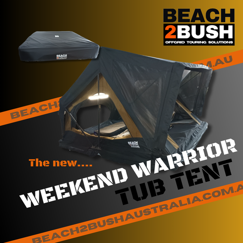 WEEKEND WARRIOR TUB TENT - ROOF TOP TENT