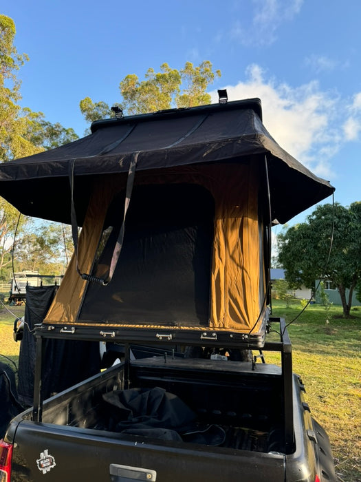 OUTBACK EXPLORER "SLIMLINE" ROOF TOP TENT (155MM HEIGHT) WITH FREE 200W SOLAR PANEL