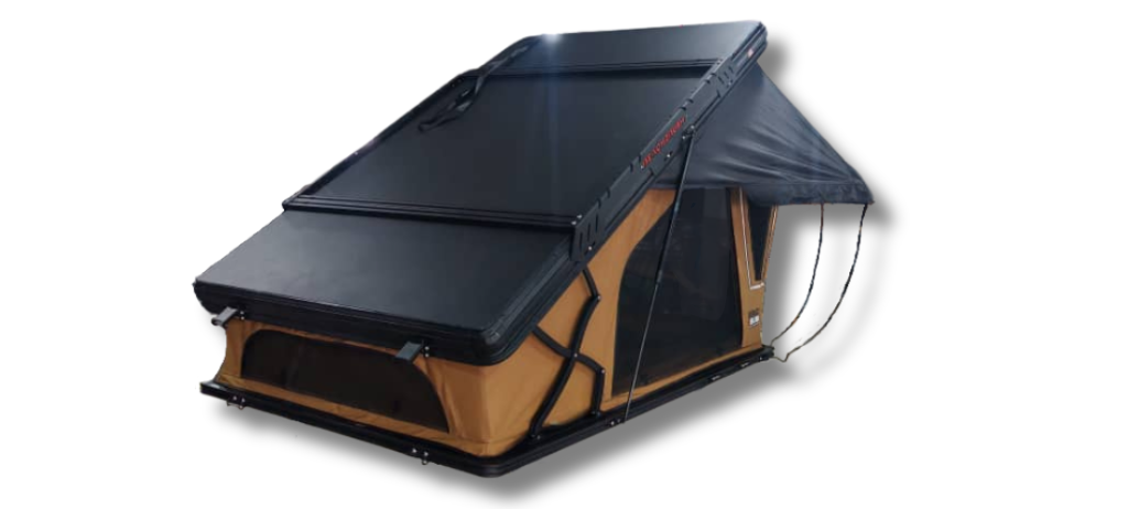 DESERT STORM PRO TOURER ROOF TOP TENT WITH ZIP ON ANNEX "DISPLAY MODEL"
