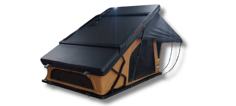 Load image into Gallery viewer, DESERT STORM PRO TOURER - RTT - ROOF TOP TENT WITH ZIP ON ANNEX
