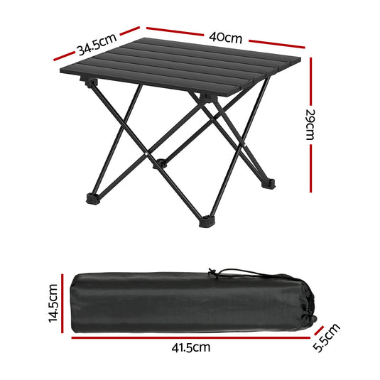 Folding Camping Table 40CM Roll Up