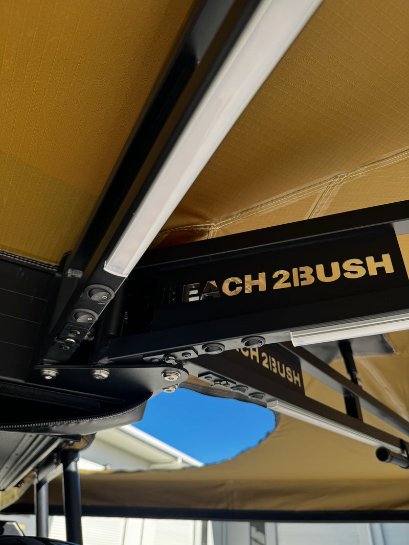 Load image into Gallery viewer, Beach2Bush XL 270&#39; Awning with Zippered RTT Entry
