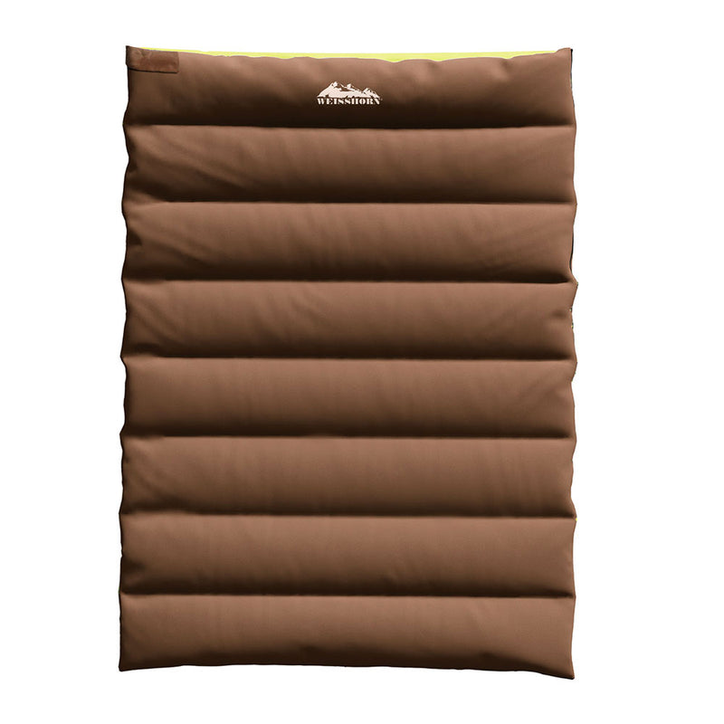 Load image into Gallery viewer, Weisshorn Sleeping Bag Double Bags Thermal - Brown -5°C
