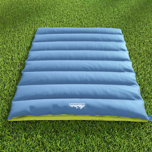 Weisshorn Sleeping Bag Double Bags Thermal - Grey -5°C