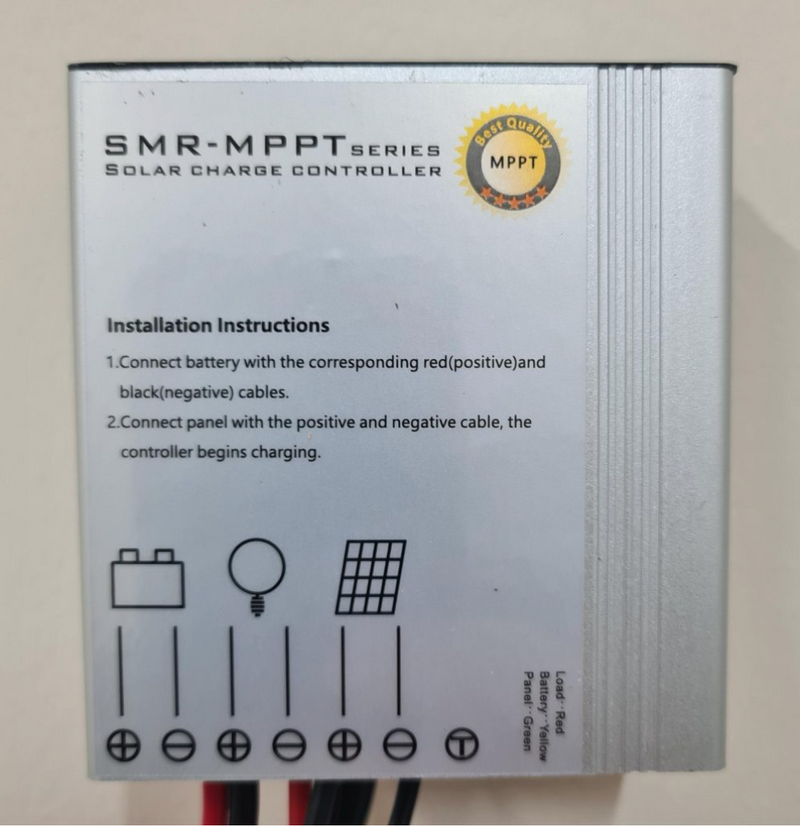 Load image into Gallery viewer, 10A Waterproof MPPT Solar Controller with Clips &amp; Connectors (All Battery Types)
