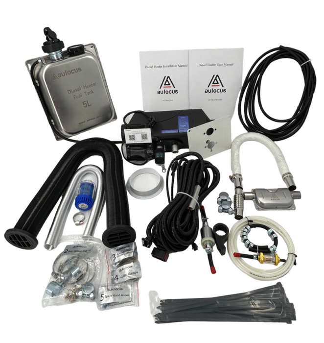 AU Focus Diesel Heater Kit - 2kW MZ - Gen 4 Kit