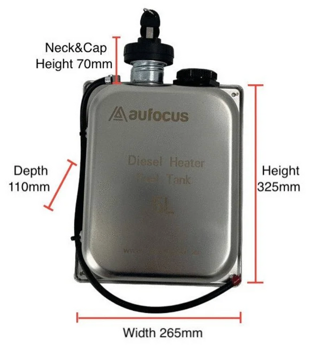 AU Focus Diesel Heater Kit - 2kW MZ - Gen 4 Kit