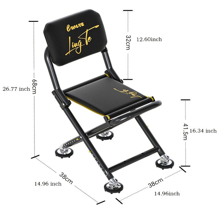 Black folding camping chair, outdoor chair, portable chair, sturdy camping chair, comfortable camping chair, camping furniture Australia