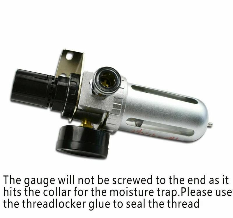 Load image into Gallery viewer, X-BULL Air Compressor Moisture Filter Water Trap Filter Regulator Mount Fitting
