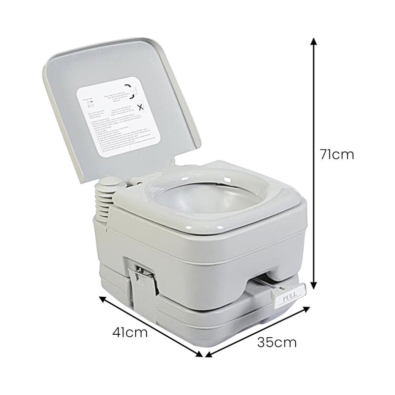 Load image into Gallery viewer, Wallaroo 10l Camping Portable Toilet
