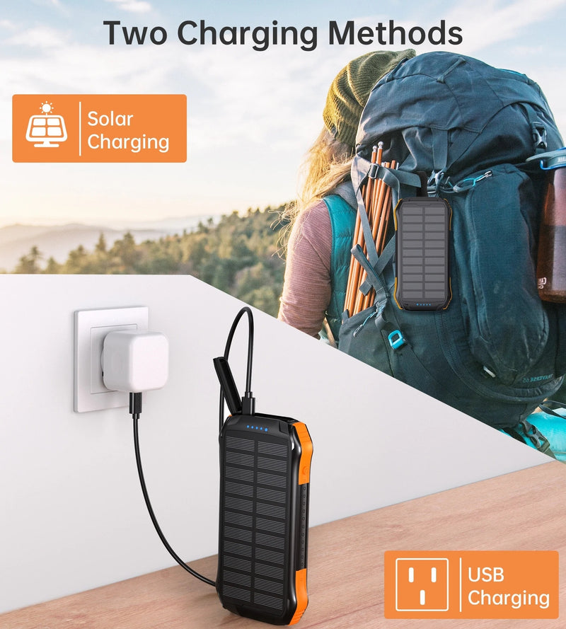 Load image into Gallery viewer, CHOETECH B657 20000mAh Solar Power Bank
