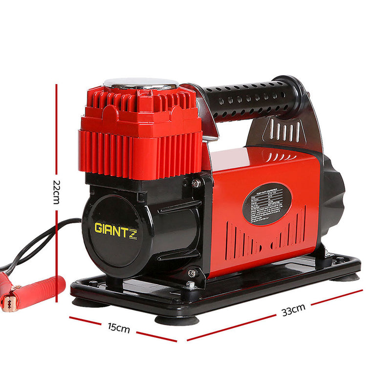 Load image into Gallery viewer, Giantz Air Compressor 12V 4x4 Tyre 320L/min Deflator Inflator Car Truck Portable
