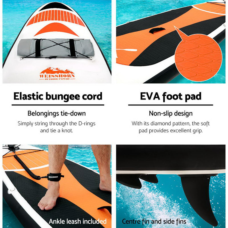 Load image into Gallery viewer, Weisshorn Stand Up Paddle Board 11FT Inflatable SUP Surfborads 15CM Thick

