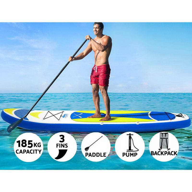 Load image into Gallery viewer, 11FT Stand Up Paddle Board Inflatable SUP Surfborads 15CM Thick
