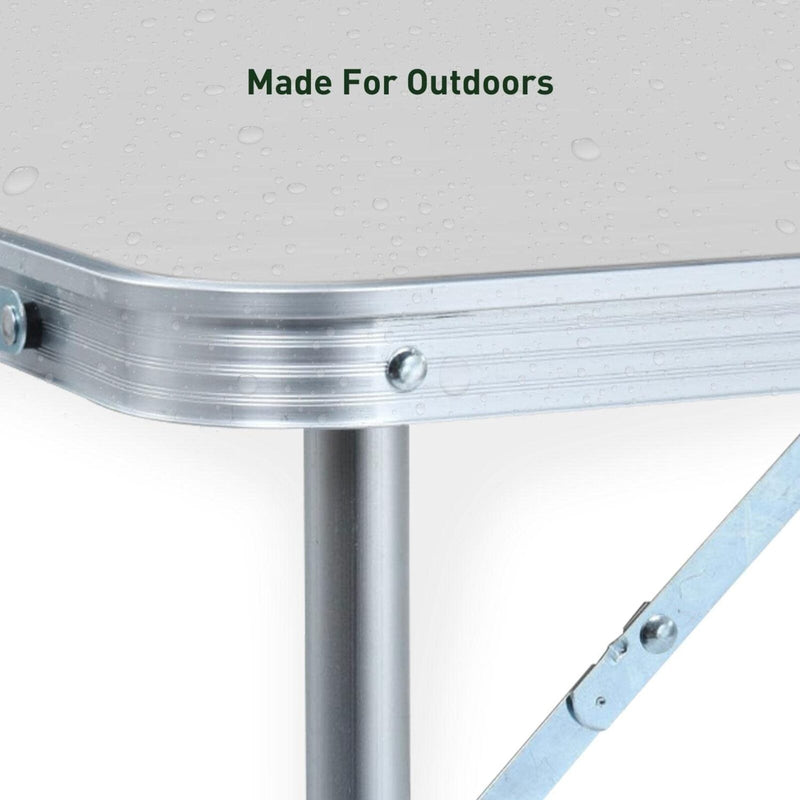 Load image into Gallery viewer, KILIROO Camping Table 60cm Silver
