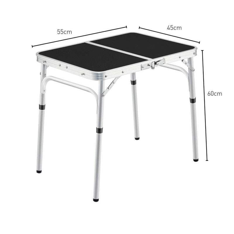 Load image into Gallery viewer, KILIROO Camping Table 60cm Black KR-CT-101-CU

