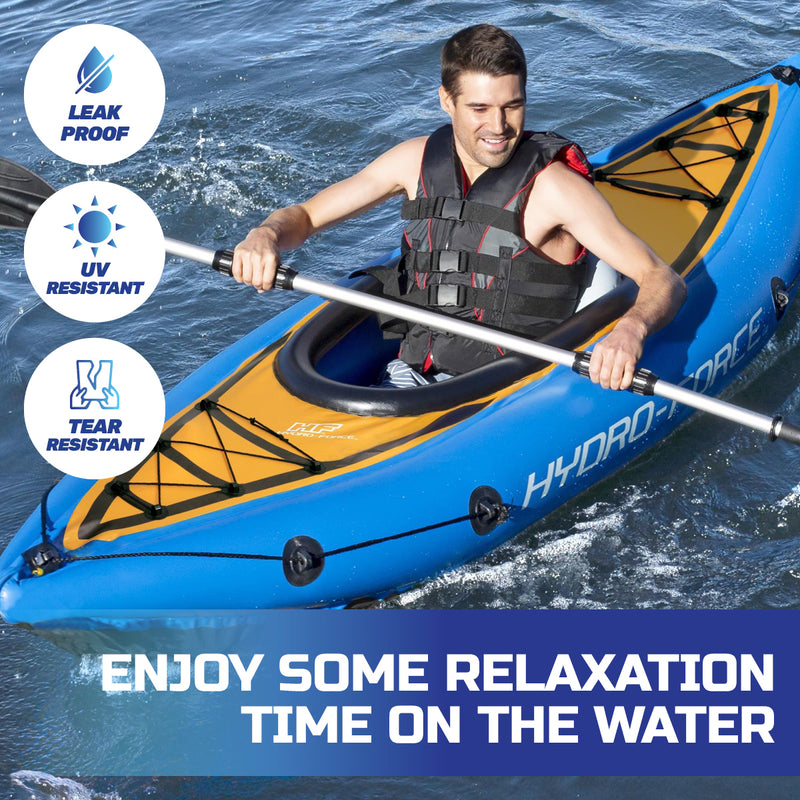 Load image into Gallery viewer, Bestway 2.8m Kayak Inflatable 1 Person Essentials Included Premium Quality
