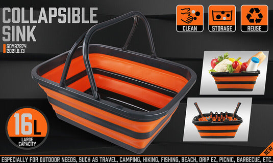 Adjustable Collapsible Sink 16L